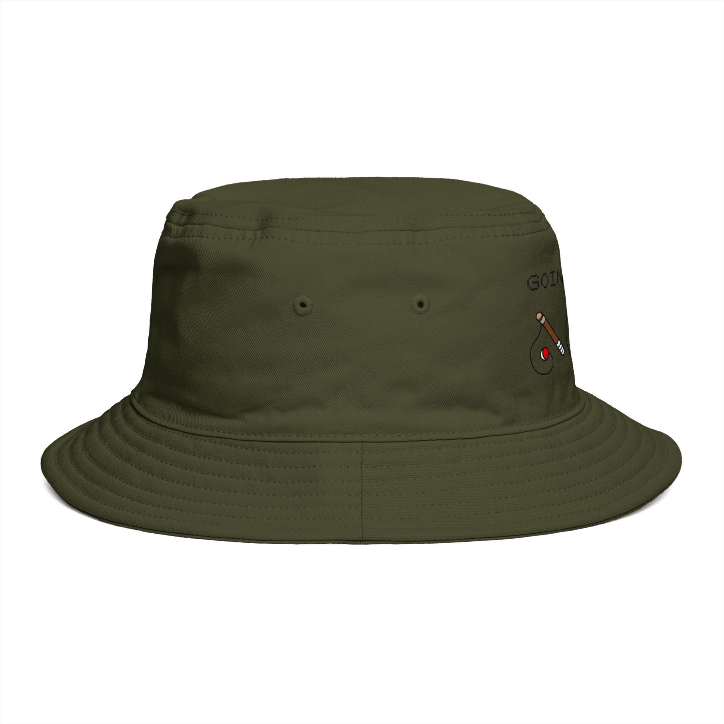 Goin' Fishin' Rods Bucket Hat