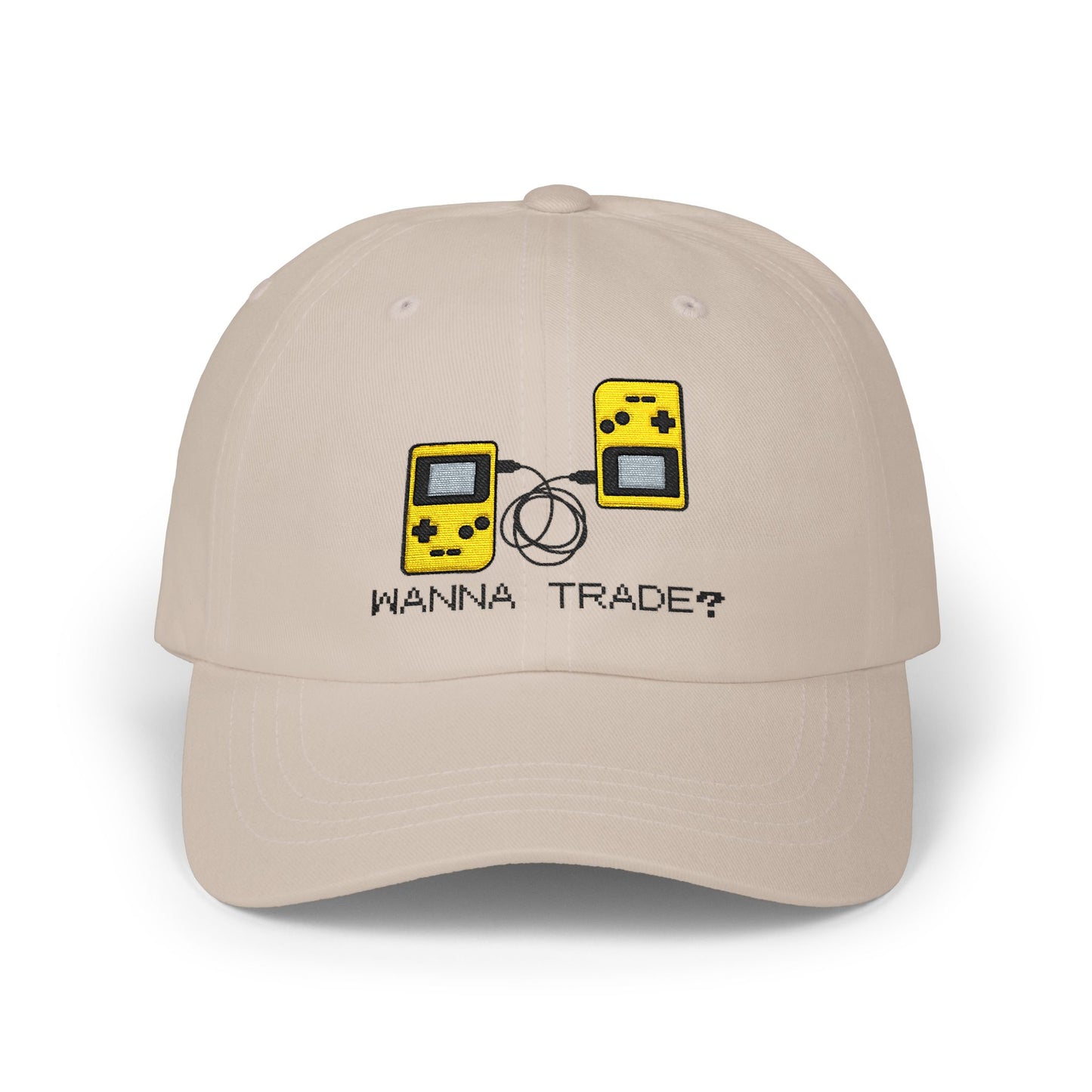 'Wanna Trade?' Yellow GBC Embroidered Hat
