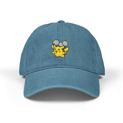 'Float On' Pika Denim Embroidered Hat