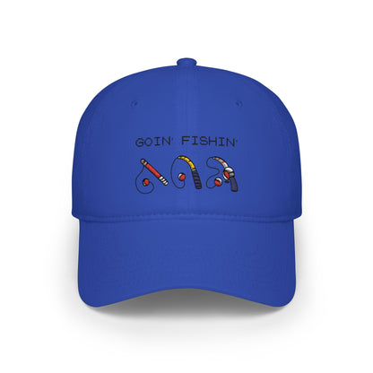 Goin' Fishin' Low Profile Baseball Cap