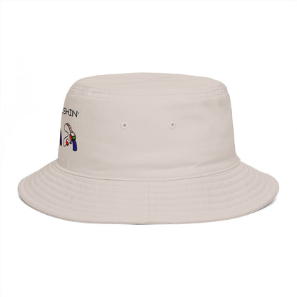 Goin' Fishin' Rods Bucket Hat