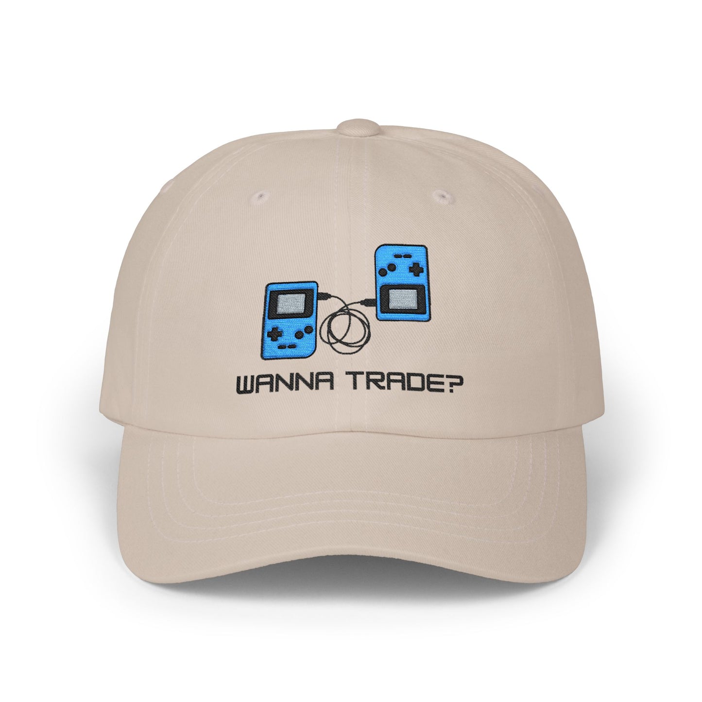 'Wanna Trade?' Blue GBC Embroidered Hat