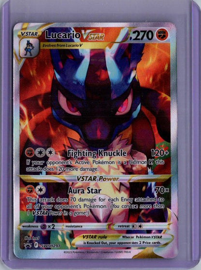 Lucario VSTAR - Holo Promo SWSH: Sword & Shield Promo Cards SWSD SWSH291 NM