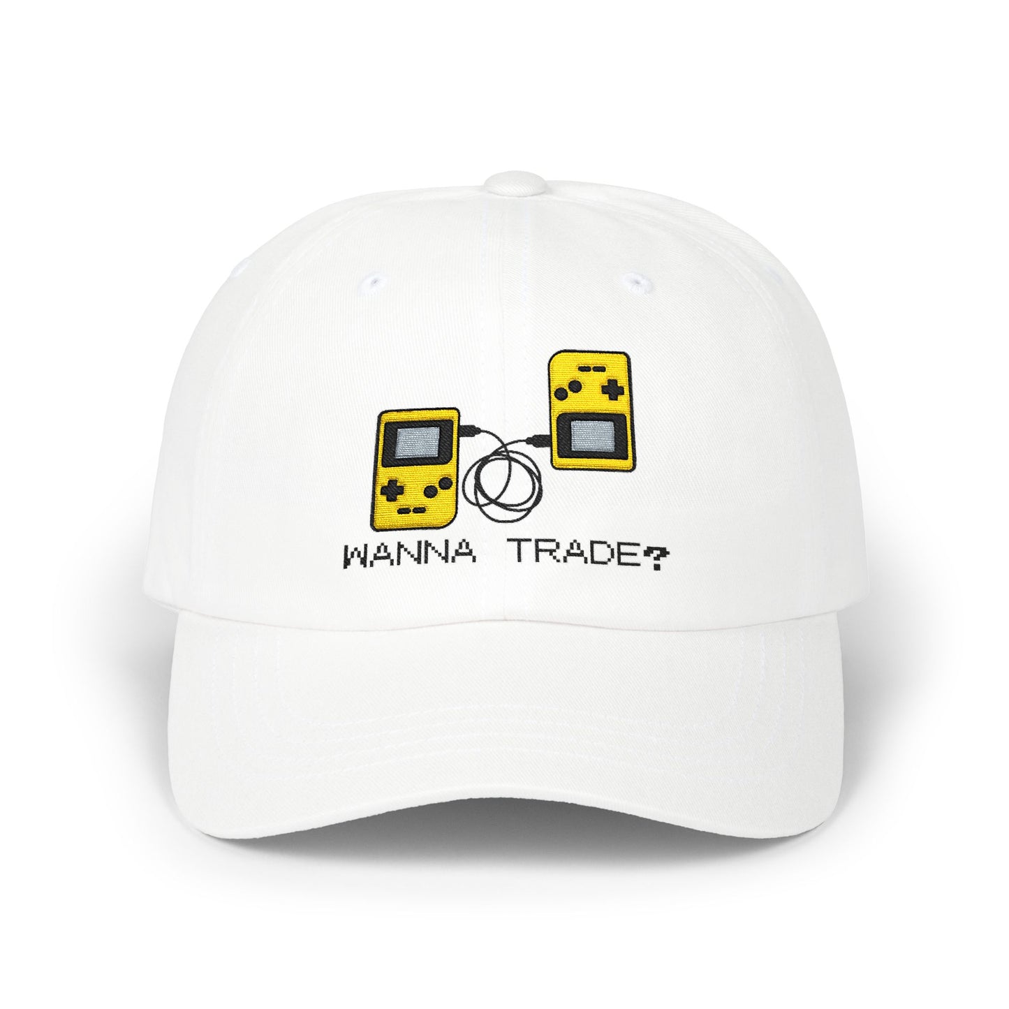 'Wanna Trade?' Yellow GBC Embroidered Hat