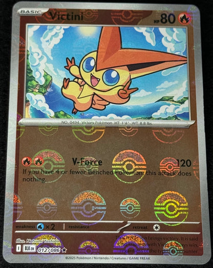 Victini Pokeball Reverse Holo #12