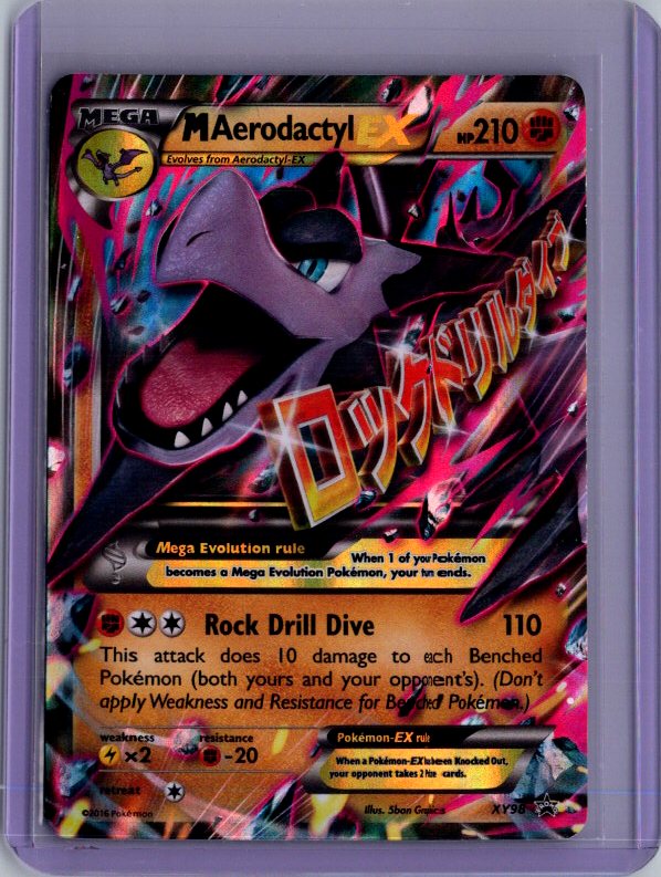 M Aerodactyl EX Holo Promo XY Promos PR XY98 NM