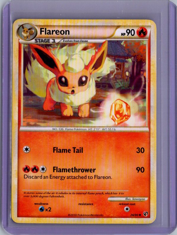 Flareon Uncommon Undaunted UD 26/90 NM