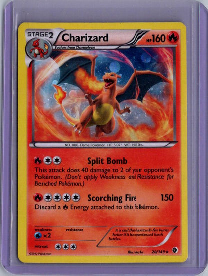 Charizard - 20/149 (Cosmos Holo) Holo Promo Blister Exclusives BLE 020/149 NM