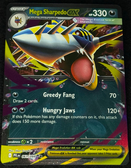 Mega Sharpedo ex #61