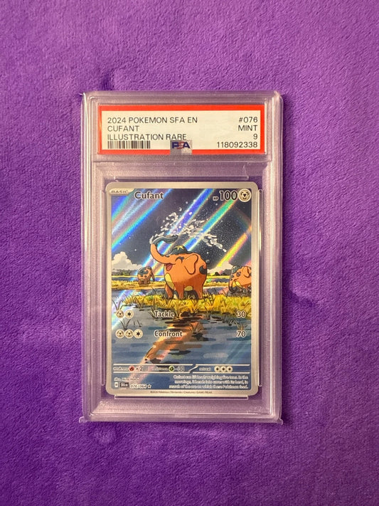 Pokemon 2024 SFA En Cufant Illustration Rare #076 MINT PSA 9