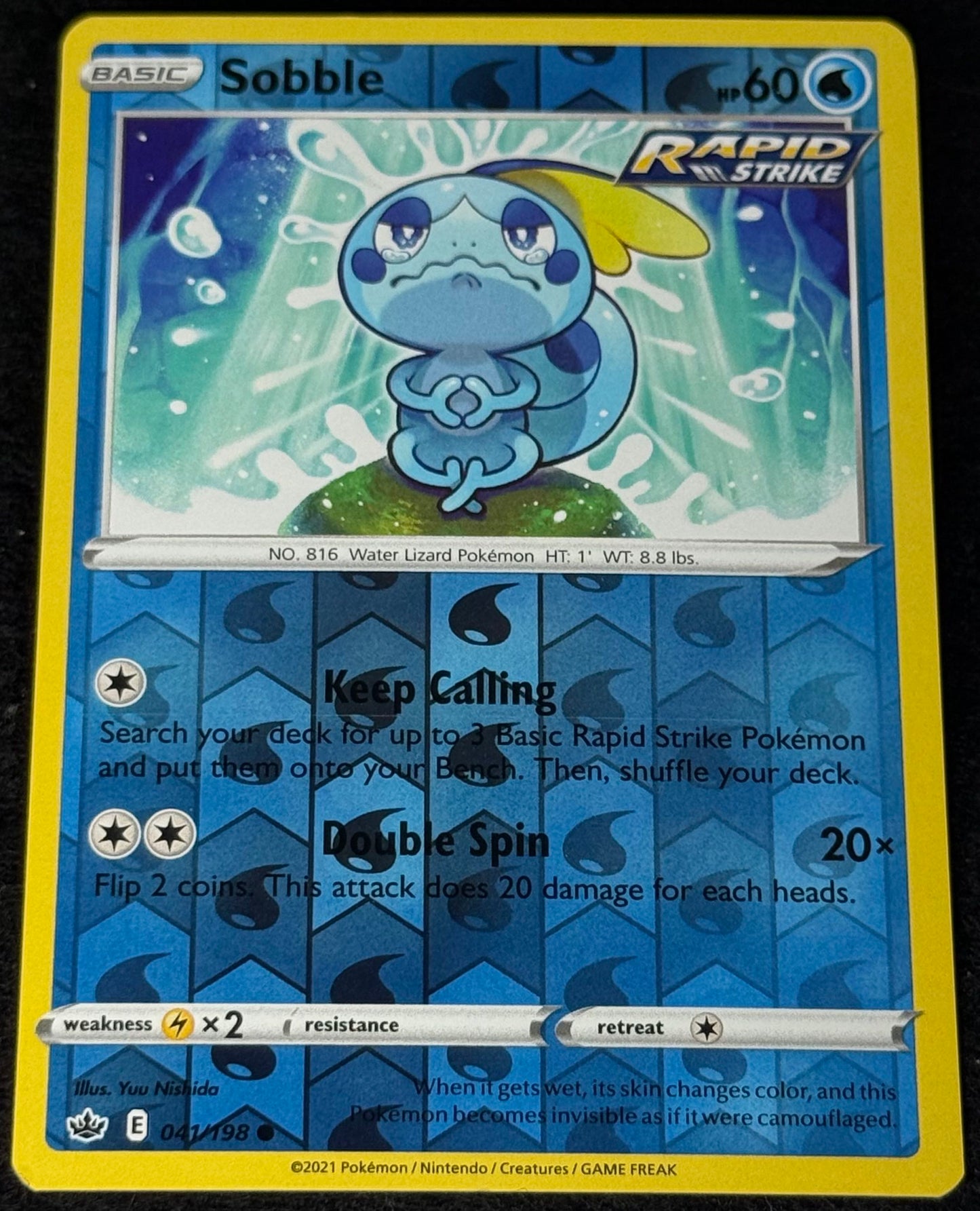 Sobble Reverse Holo #41