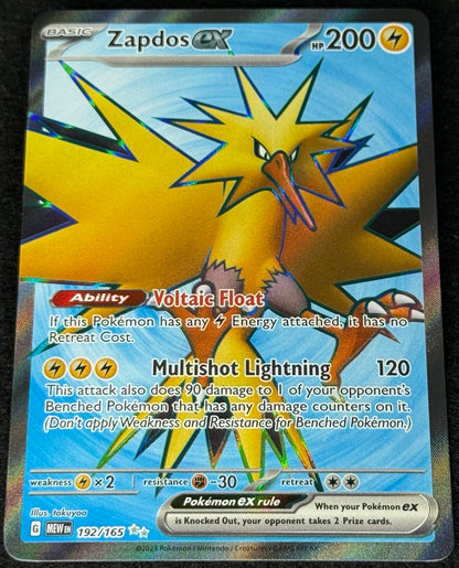 Zapdos ex #192